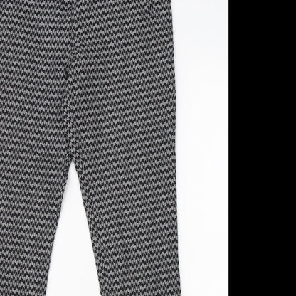 Red Herring Womens Multicoloured Herringbone  Trousers  Size 12 L25 in