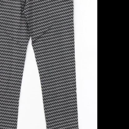 Red Herring Womens Multicoloured Herringbone  Trousers  Size 12 L25 in