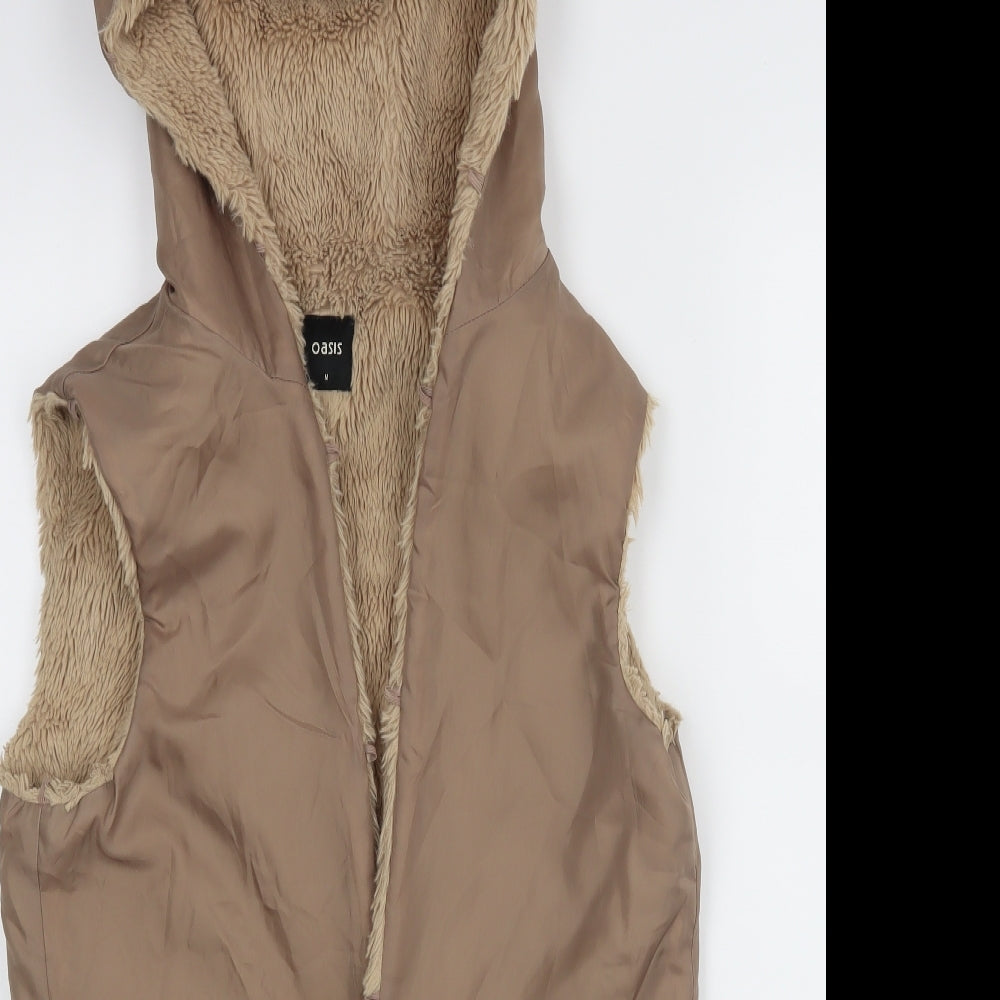 Womens UK Size M Oasis Beige Jacket