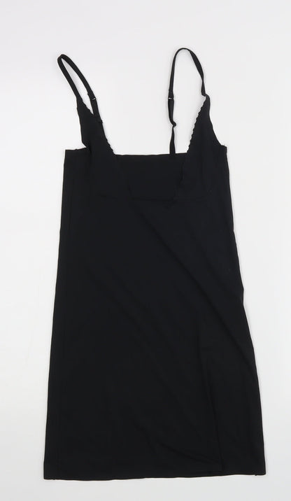Womens UK Size 10 Preworn Black Basic Blouse