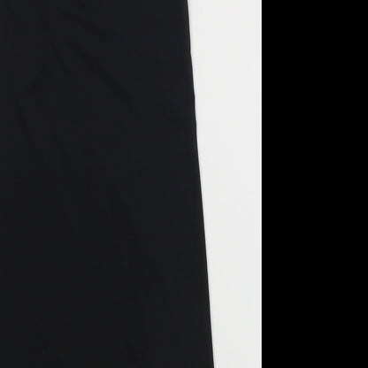 Womens UK Size 10 Preworn Black Basic Blouse