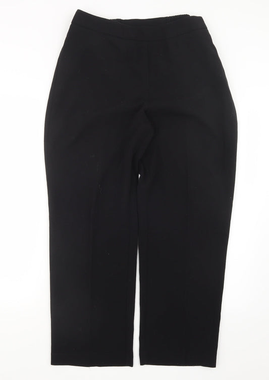 EWM Womens Black   Trousers  Size 16 L27 in
