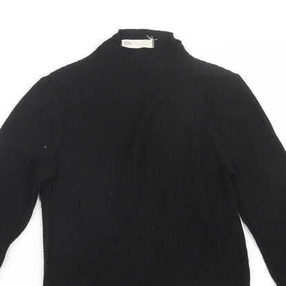 STR Womens Black   Pullover Jumper Size S