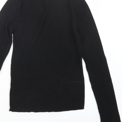 STR Womens Black   Pullover Jumper Size S