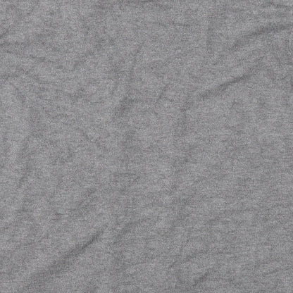 Bonmarché Womens Grey Striped Knit Pullover Jumper Size 16