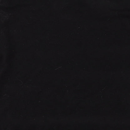 Easy Mens Black  Knit Pullover Jumper Size L