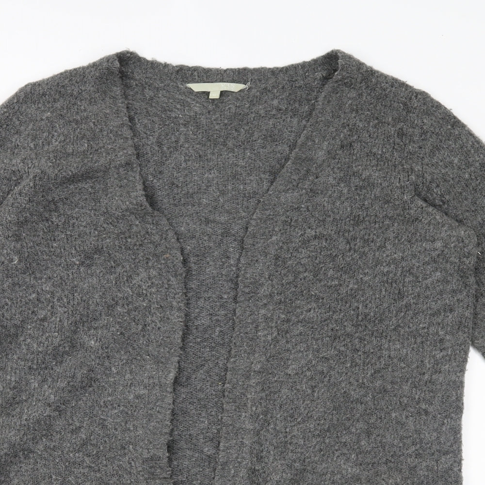 VRS Womens Grey  Knit Cardigan Jumper Size M