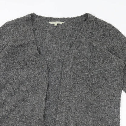 VRS Womens Grey  Knit Cardigan Jumper Size M
