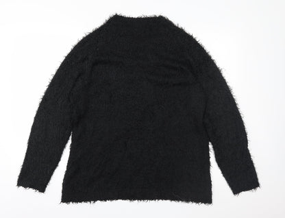 COOP Womens Black  Knit Pullover Jumper Size L
