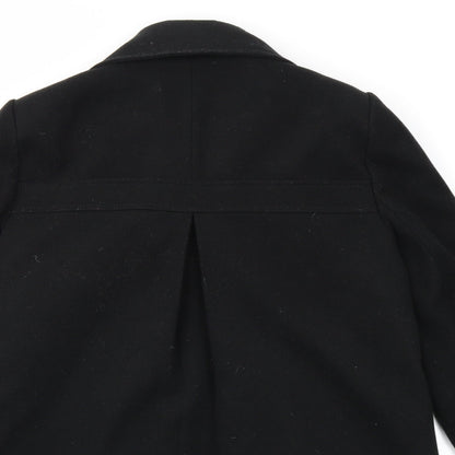 F&F Womens Black   Overcoat Coat Size 12