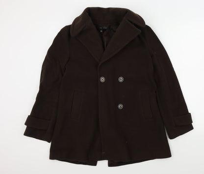 Zara Womens Brown   Jacket Coat Size M