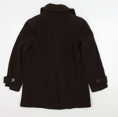 Zara Womens Brown   Jacket Coat Size M