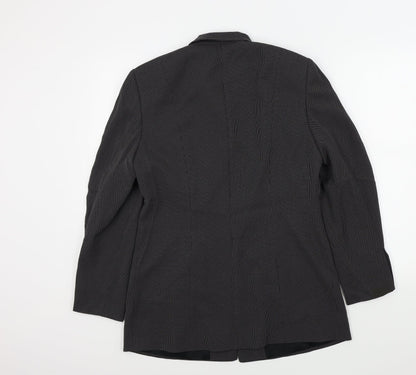 Gerry Weber Womens Black Geometric  Jacket  Size 12