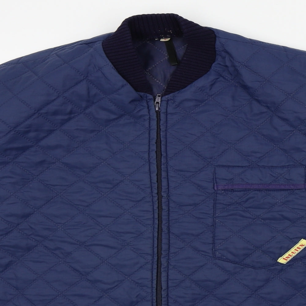 Mens UK Size M INDUTEX Blue Jacket