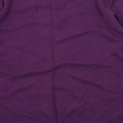 Atlantic Bay Mens Purple   Pullover Jumper Size L