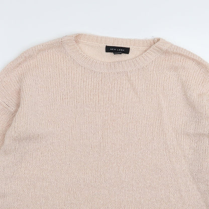 New Look Womens Pink   Pullover Jumper Size S