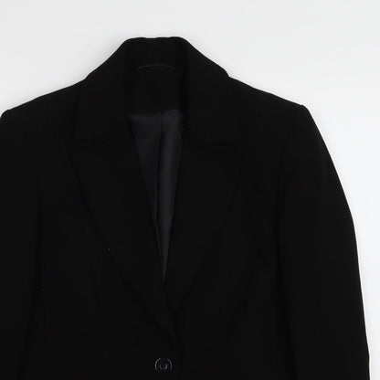 Preworn Womens Black   Jacket Blazer Size 12