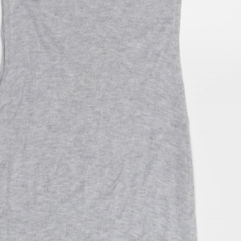 Peacocks Womens Grey   Pencil Dress  Size 10