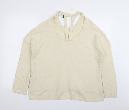 Primark Womens Beige   Pullover Jumper Size 10