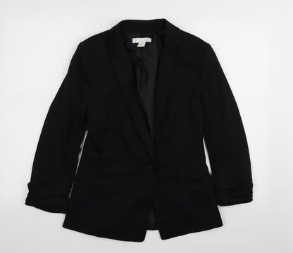 H&M Womens Black   Jacket Blazer Size 10