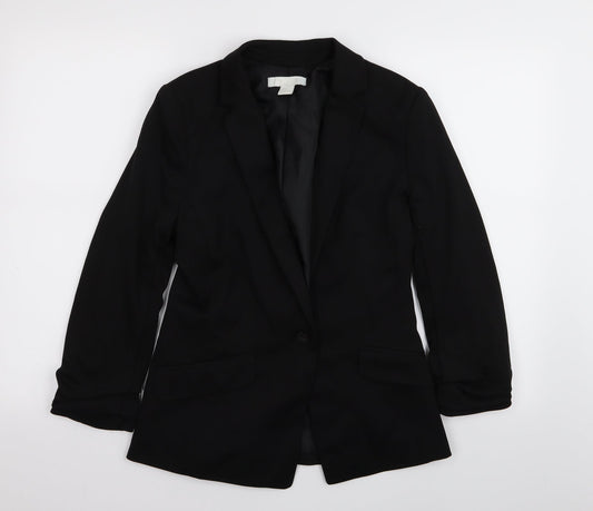 H&M Womens Black   Jacket Blazer Size 10