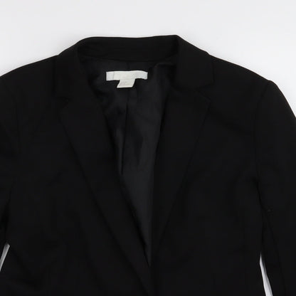H&M Womens Black   Jacket Blazer Size 10