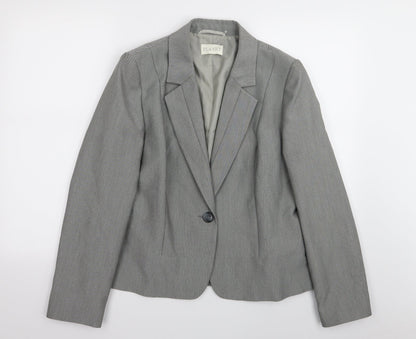 Womens UK Size 14 planet Regular Grey Blazer