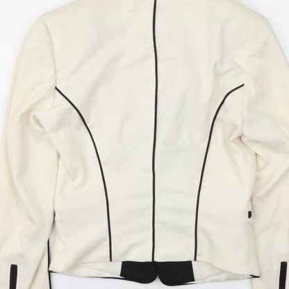 H&M Womens Ivory   Jacket Blazer Size 6