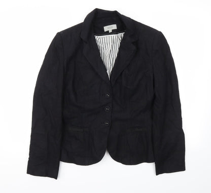 M&S Womens Black   Jacket Blazer Size 12