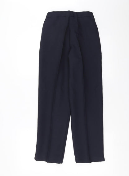 Womens UK Size 12 Preworn Regular Fit  Blue Trousers