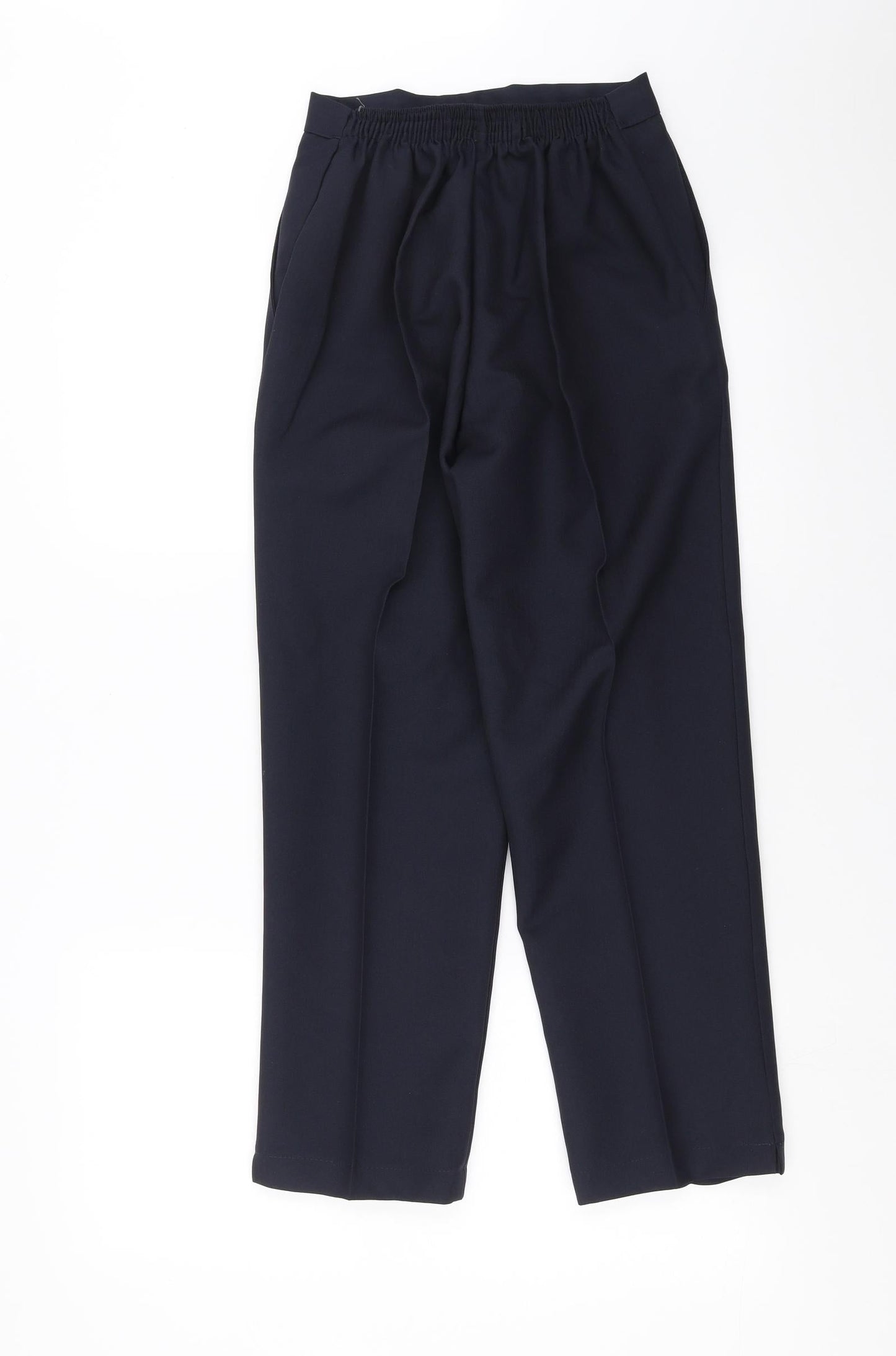 Womens UK Size 12 Preworn Regular Fit  Blue Trousers