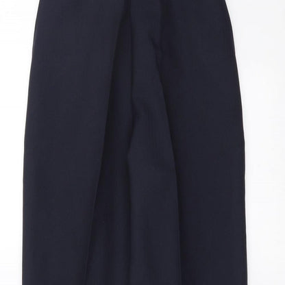 Womens UK Size 12 Preworn Regular Fit  Blue Trousers