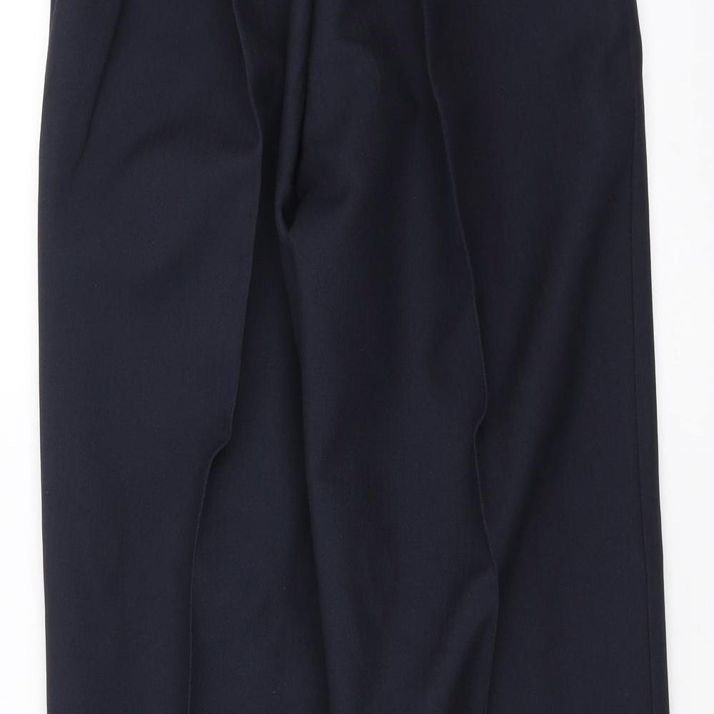 Womens UK Size 12 Preworn Regular Fit  Blue Trousers