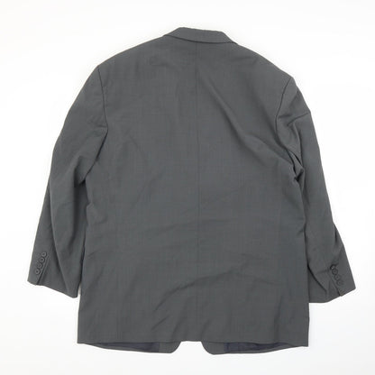 Mens UK Size 48 Benvenuto Regular Grey Suit Jacket