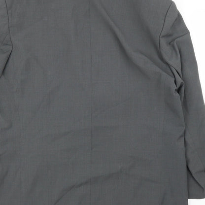 Mens UK Size 48 Benvenuto Regular Grey Suit Jacket