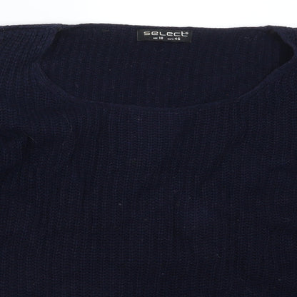 Select Womens Blue   Pullover Jumper Size 18  - Distressed Look