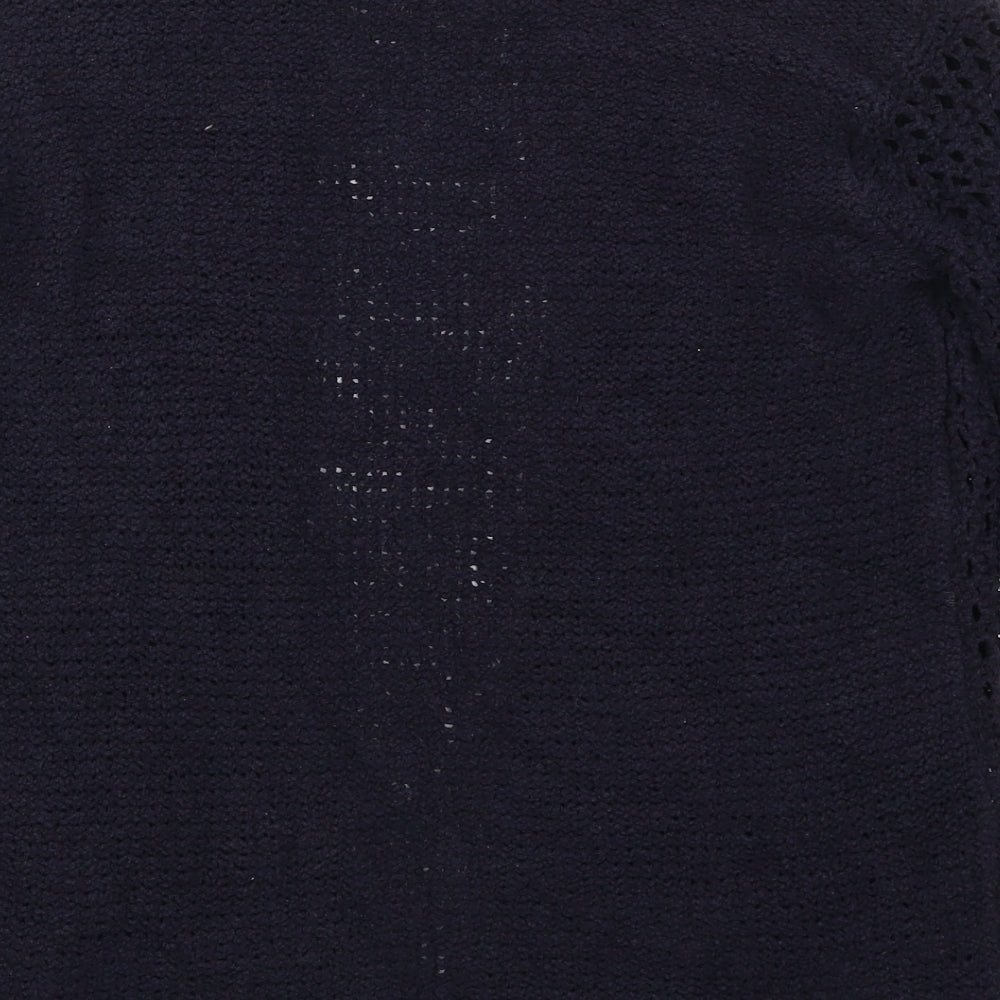 Marks and Spencer Womens Blue  Knit Cardigan Jumper Size S