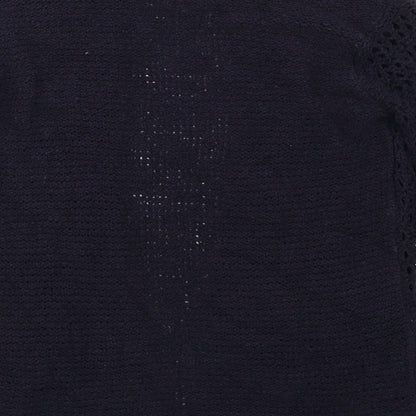Marks and Spencer Womens Blue  Knit Cardigan Jumper Size S