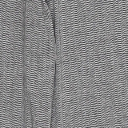 Marks and Spencer Womens Grey Herringbone  Trousers  Size 12 L28 in