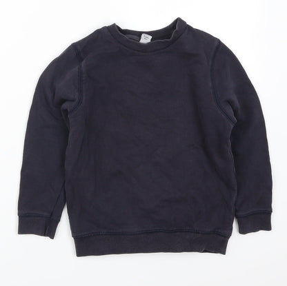 TU Boys Blue  Rayon Pullover Sweatshirt Size 6 Years