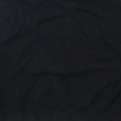 Hollister Womens Black Striped  Pullover Sweatshirt Size M