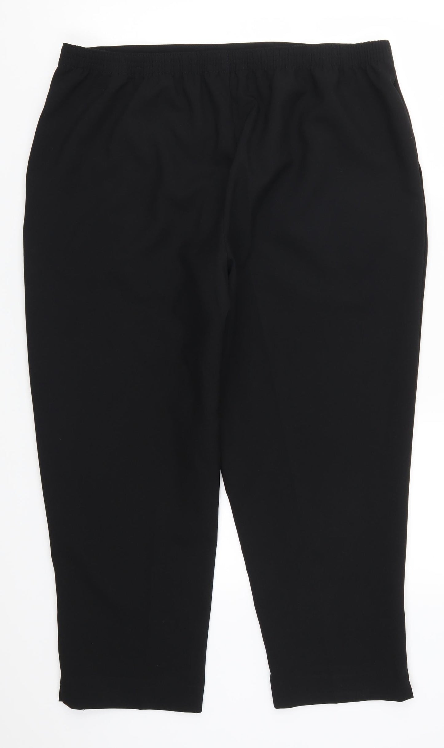 Womens UK Size 20 Dixie Regular Fit  Black Trousers