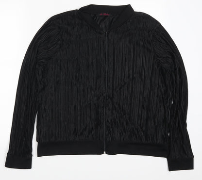 Womens UK Size 16 So Fabulous Black Jacket