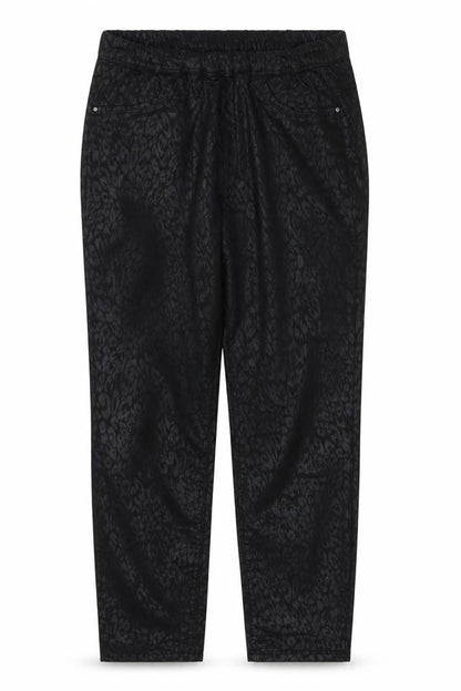 Womens Black Animal Print Denim Jegging Jeans Size 32 in L29 in