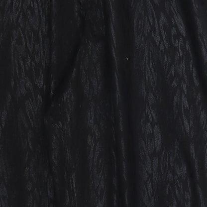 Preworn Womens Black Animal Print Denim Jegging Jeans Size 32 in L29 in