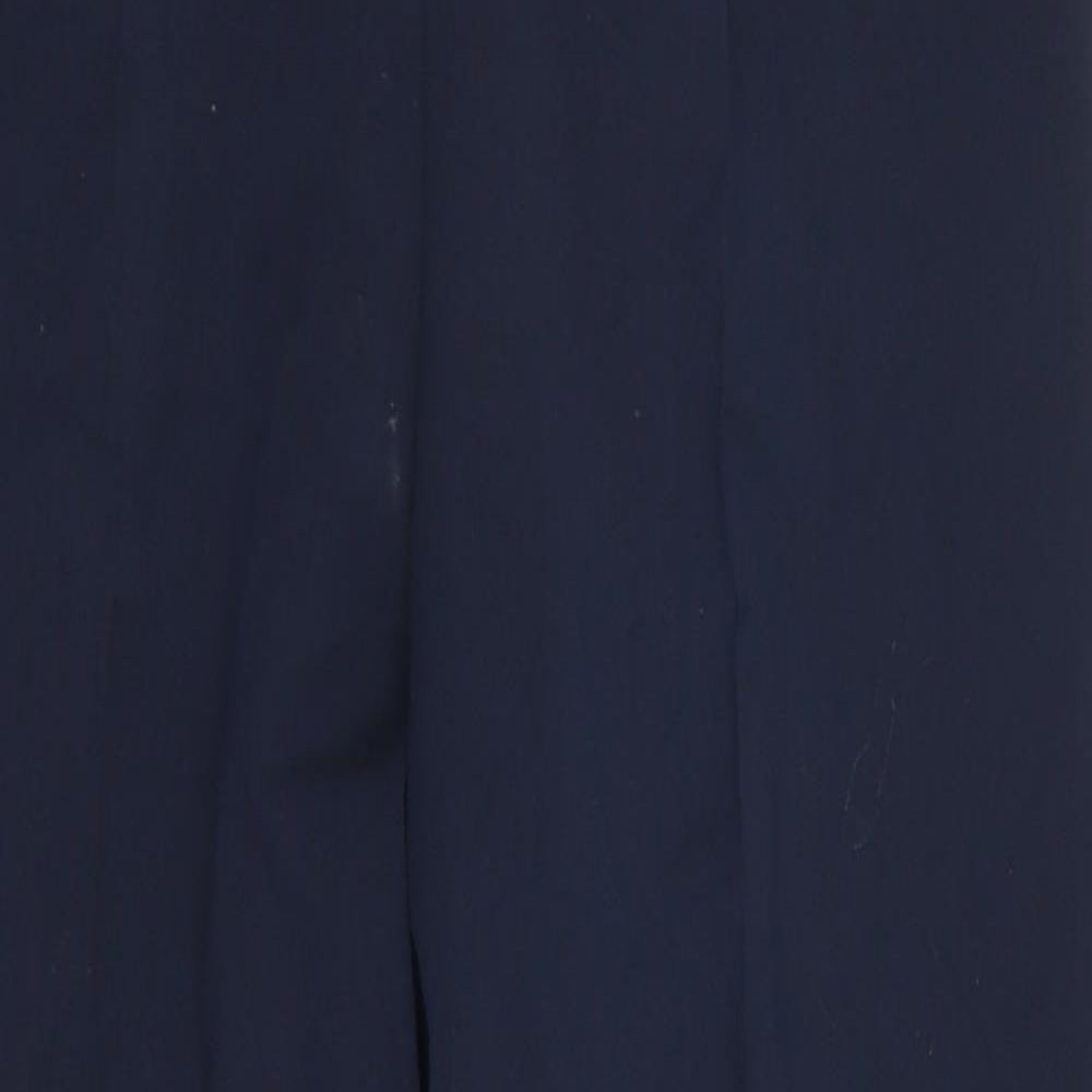 Womens UK Size 32 in Preworn Regular Fit  Blue Trousers