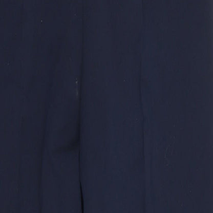 Womens UK Size 32 in Preworn Regular Fit  Blue Trousers