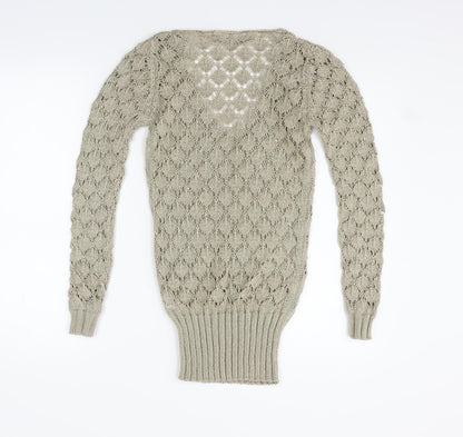 Cocogio Womens Beige   Pullover Jumper Size S