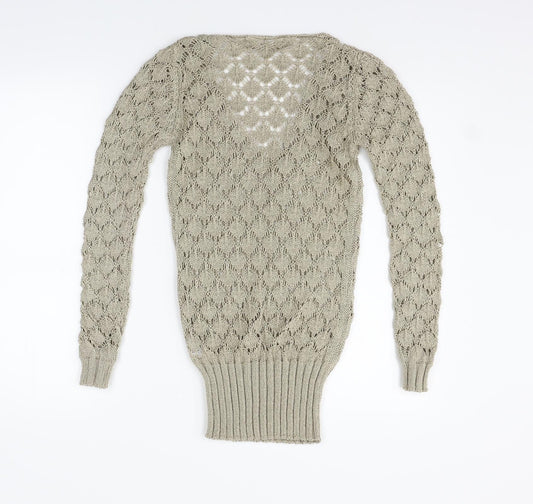 Cocogio Womens Beige   Pullover Jumper Size S