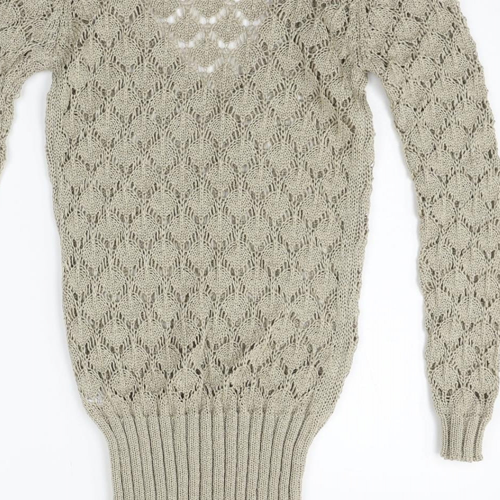 Cocogio Womens Beige   Pullover Jumper Size S